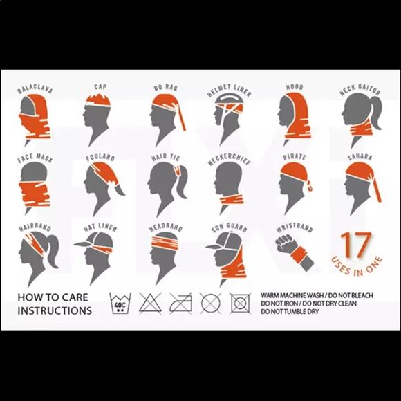 2 Hoop Dreams Basketball Neck Gaiters w/ Filters! - Picture 10 of 12